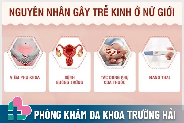 Nguyên nhân dẫn đến việc chậm kinh ở nữ giới