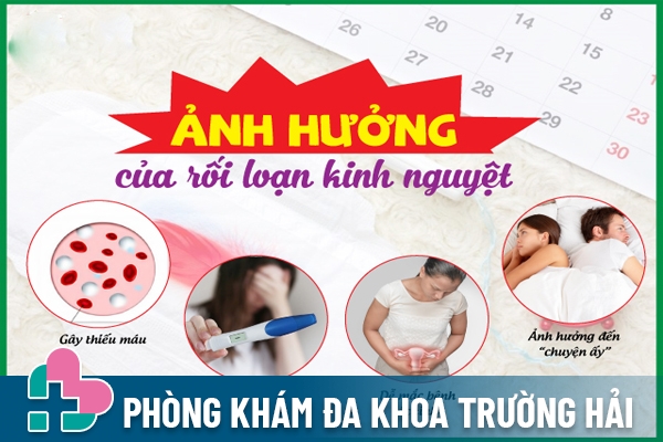 Những ảnh hưởng do chứng rối loạn kinh nguyệt gây ra