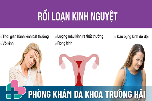 Khi thấy bản thân có biểu hiện rối loạn kinh nguyệt cần khám và uống thuốc phù hợp, hiệu quả.