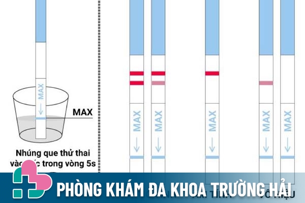 Những kết quả thường gặp khi thử que do trễ kinh