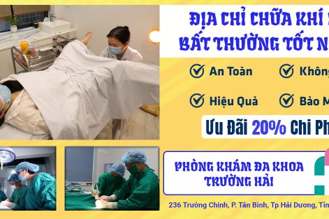 Địa chỉ chữa khí hư bất thường tốt nhất ở Quận Lê Chân