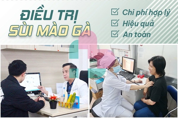 Xét nghiệm và chữa bệnh sùi mào gà tại đa khoa Trường Hải