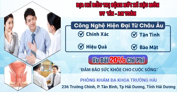 Địa chỉ điều trị bệnh nứt kẽ hậu môn uy tín ở Hải Phòng