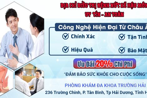 Địa chỉ điều trị bệnh nứt kẽ hậu môn uy tín ở Quận Lê Chân