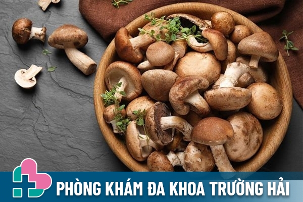 Thực phẩm tốt cho người sùi mào gà - Nấm hương