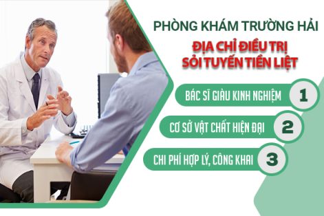 Địa chỉ điều trị sỏi tuyến tiền liệt uy tín ở Bắc Giang