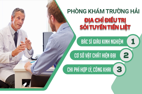 Địa chỉ điều trị sỏi tuyến tiền liệt uy tín ở Hưng Yên