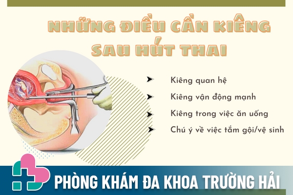 Kiêng gì sau khi nạo hút thai để nhanh hồi phục sức khỏe