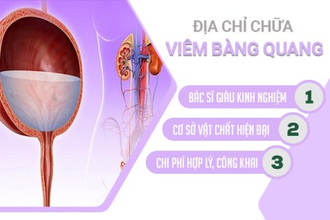 Địa chỉ chữa viêm bàng quang tốt và uy tín ở Hưng Yên