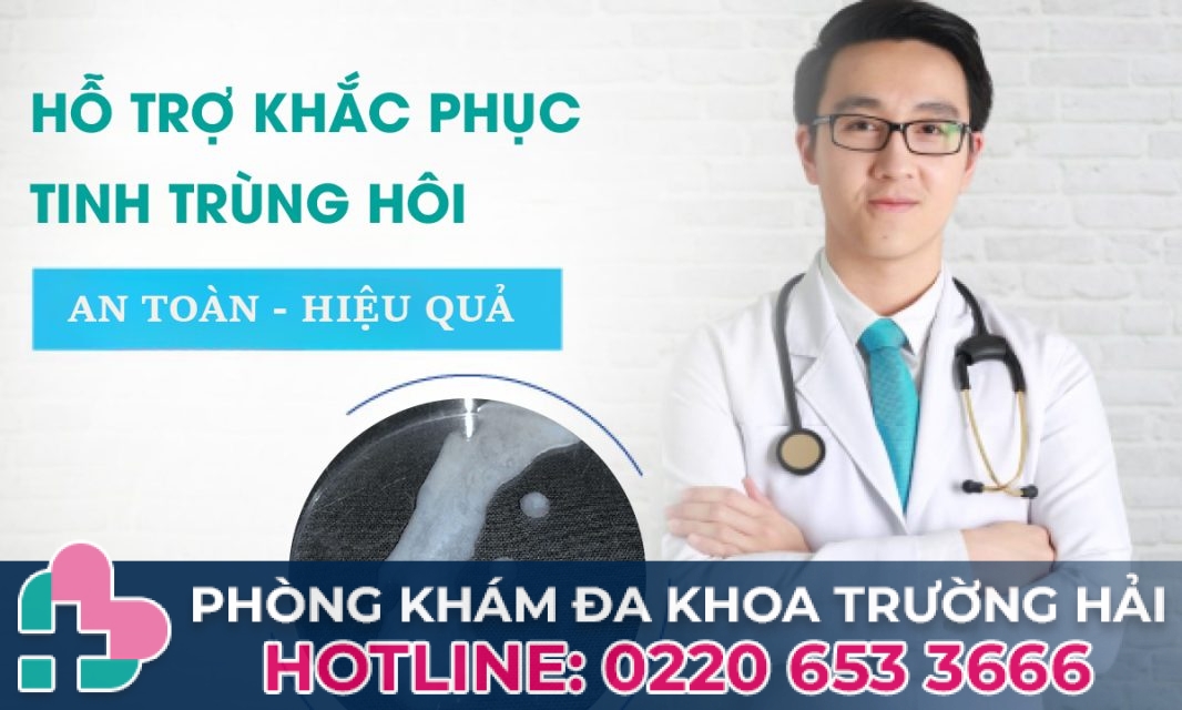 Hỗ trợ khắc phục tinh trùng hôi ở đâu tại Thái Bình?