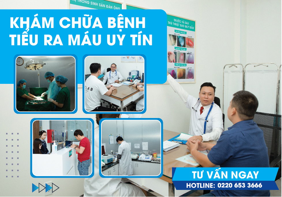 Phòng khám chữa bệnh tiểu ra máu uy tín ở Bắc Giang