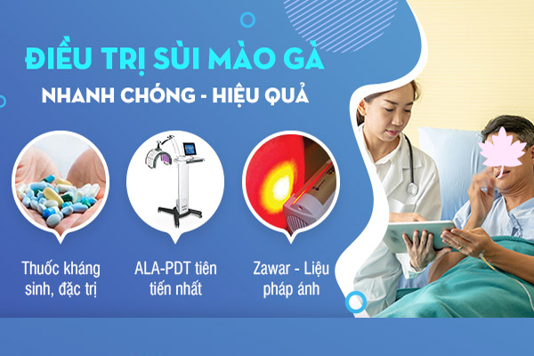 Hỗ trợ điều trị bệnh sùi mào gà ở lưỡi tại Phòng Khám Trường Hải