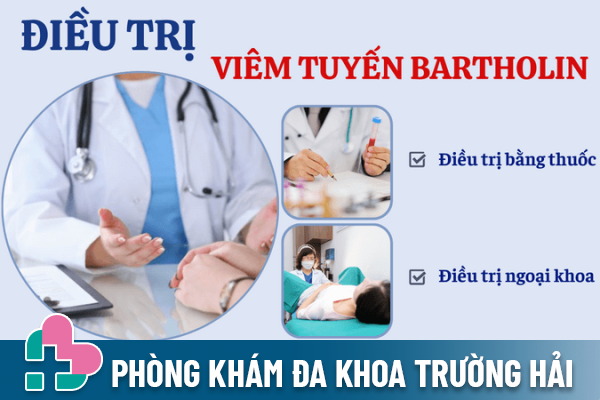 Điều trị viêm tuyến bartholin