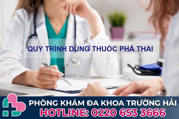 Quy trình phá thai bằng thuốc